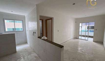 Apartamento com 1 dormitório à venda, 51 m² por R$ 349.000,00 - Vila Guilhermina - Praia Grande/SP