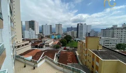 Apartamento com 2 dormitórios à venda, 59 m² por R$ 390.000,00 - Vilamar - Praia Grande/SP