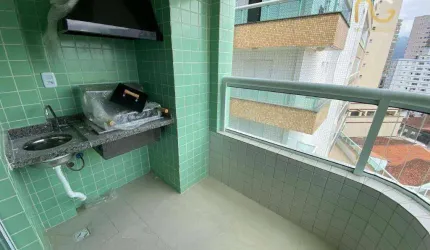 Apartamento com 2 dormitórios à venda, 59 m² por R$ 390.000,00 - Vilamar - Praia Grande/SP