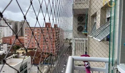 Apartamento com 3 dormitórios à venda, 76 m² por R$ 600.000,00 - Vila Assunção - Praia Grande/SP