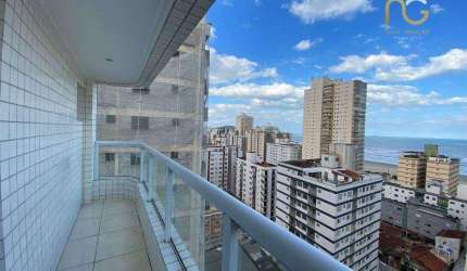 Apartamento com 2 dormitórios à venda, 87 m² por R$ 850.000,00 - Aviação - Praia Grande/SP