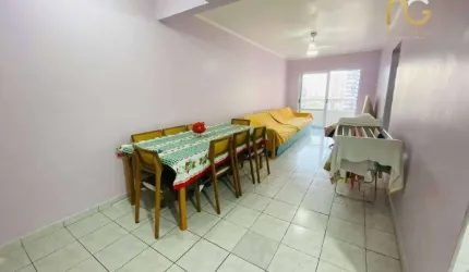 Apartamento com 2 dormitórios à venda, 77 m² por R$ 389.000,00 - Vila Assunção - Praia Grande/SP