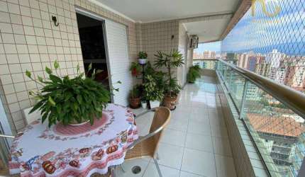 Apartamento 03 dormitorios 02 suites 02 vagas - Alto Padrão - Vila Tupi/Praia Grande-SP