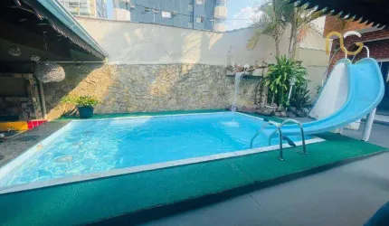 Casa com 4 dormitórios à venda por R$ 2.300.000,00 - Canto do Forte - Praia Grande/SP