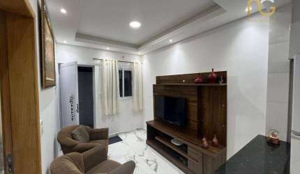 Casa com 2 dormitórios à venda por R$ 310.000,00 - Vila Assunção - Praia Grande/SP