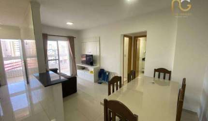 Apartamento com 2 dormitórios à venda, 66 m² por R$ 450.000,00 - Mirim - Praia Grande/SP