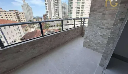 Apartamento com 2 dormitórios à venda, 69 m² por R$ 455.000,00 - Vilamar - Praia Grande/SP