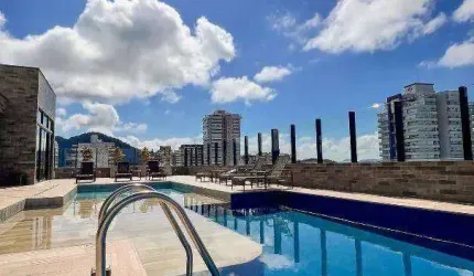 Apartamento com 3 dormitórios à venda, 118 m² por R$ 1.755.000,00 - Canto do Forte - Praia Grande/SP
