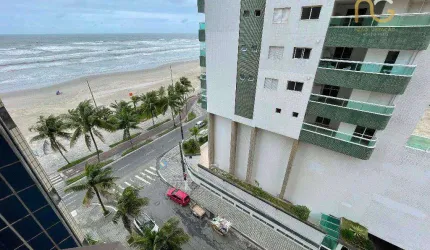Apartamento com 2 dormitórios à venda, 74 m² por R$ 395.000,00 - Vilamar - Praia Grande/SP