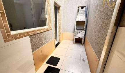 Casa com 2 dormitórios à venda, 55 m² por R$ 430.000,00 - Vila Assunção - Praia Grande/SP