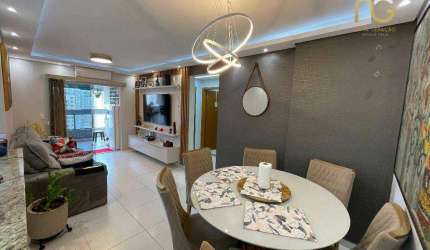 Apartamento à venda, 101 m² por R$ 890.000,00 - Aviação - Praia Grande/SP
