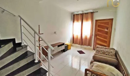 Sobrado com 2 dormitórios à venda, 58 m² por R$ 310.000,00 - Tupi - Praia Grande/SP