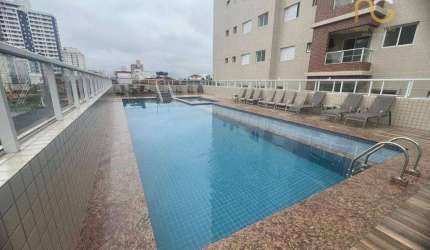 Apartamento com 1 dormitório à venda, 42 m² por R$ 315.000,00 - Aviação - Praia Grande/SP