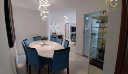 Apartamento com 3 dormitórios à venda, 123 m² por R$ 930.000,00 - Aviação - Praia Grande/SP