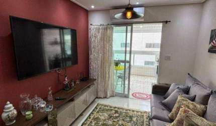 Apartamento com 3 dormitórios à venda, 107 m² por R$ 790.000,00 - Aviação - Praia Grande/SP