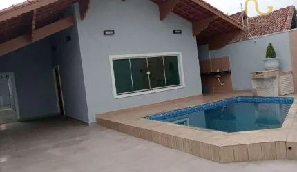 Casa com 3 dormitórios à venda, 147 m² por R$ 1.190.000,00 - Solemar - Praia Grande/SP