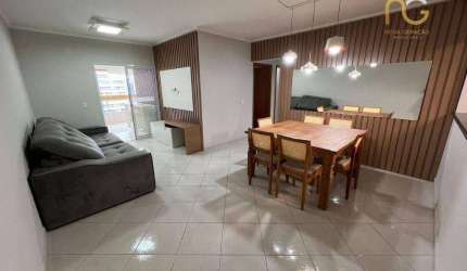 Apartamento com 3 dormitórios à venda, 133 m² por R$ 855.000,00 - Aviação - Praia Grande/SP
