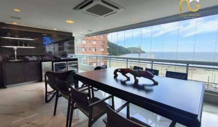 Apartamento com 3 dormitórios à venda, 250 m² por R$ 4.300.000,00 - Canto do Forte - Praia Grande/SP