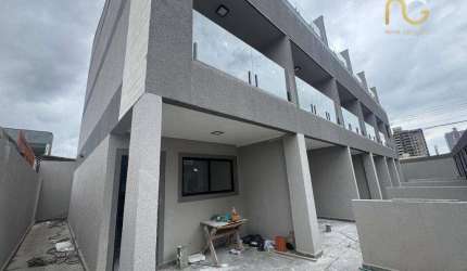 Sobrado com 3 dormitórios à venda, 121 m² por R$ 700.000,00 - Vilamar - Praia Grande/SP