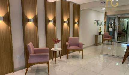 Apartamento com 2 dormitórios à venda, 72 m² por R$ 560.000,00 - Canto do Forte - Praia Grande/SP