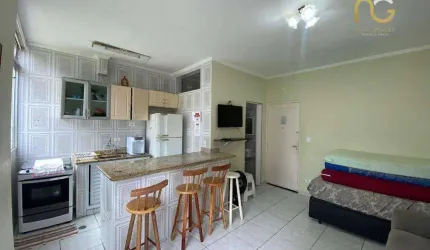 Kitnet com 1 dormitório à venda, 30 m² por R$ 210.000,00 - Boqueirão - Praia Grande/SP