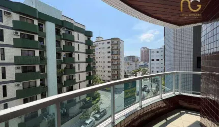 Apartamento com 2 dormitórios à venda, 80 m² por R$ 480.000,00 - Vila Guilhermina - Praia Grande/SP