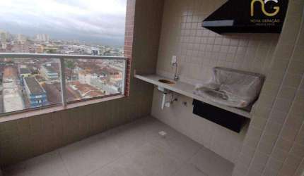 Apartamento com 2 dormitórios à venda, 62 m² por R$ 516.000,00 - Aviação - Praia Grande/SP