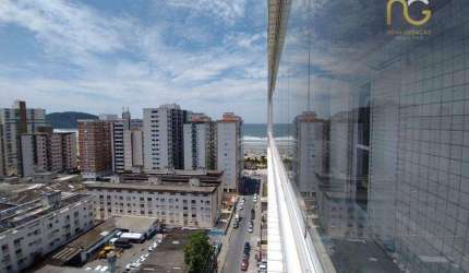 Apartamento com 3 dormitórios à venda, 118 m² por R$ 830.000,00 - Vila Guilhermina - Praia Grande/SP