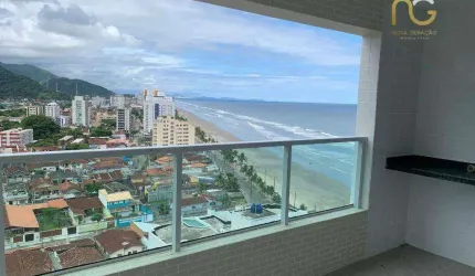 Apartamento com 2 dormitórios à venda, 79 m² por R$ 460.000,00 - Vila Dinópolis - Mongaguá/SP