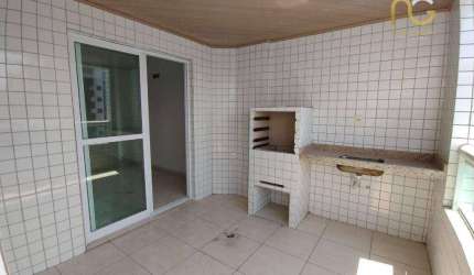 Apartamento com 3 dormitórios à venda, 125 m² por R$ 875.000,00 - Vila Guilhermina - Praia Grande/SP