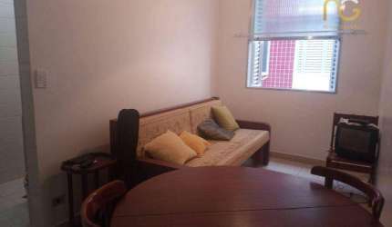 Apartamento com 1 dormitório à venda, 40 m² por R$ 250.000,00 - Vila Guilhermina - Praia Grande/SP