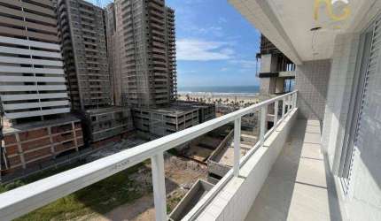 Apartamento com 2 dormitórios à venda, 82 m² por R$ 550.000,00 - Aviação - Praia Grande/SP
