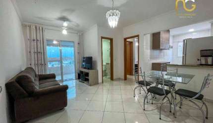 Apartamento com 1 dormitório à venda, 55 m² por R$ 355.000,00 - Aviação - Praia Grande/SP