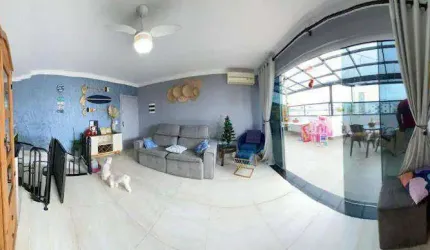Apartamento Duplex com 3 dormitórios à venda, 127 m² por R$ 760.000,00 - Vilamar - Praia Grande/SP
