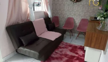 Apartamento com 1 dormitório à venda, 30 m² por R$ 276.000,00 - Vila Guilhermina - Praia Grande/SP