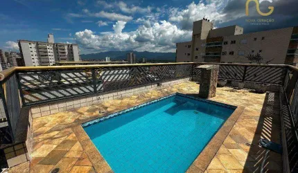 Cobertura à venda, 286 m² por R$ 900.000,00 - Aviação - Praia Grande/SP