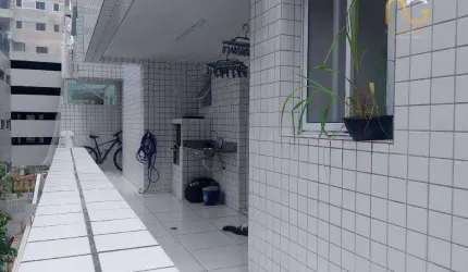 Apartamento Garden com 1 dormitório à venda, 56 m² por R$ 385.000,00 - Canto do Forte - Praia Grande/SP