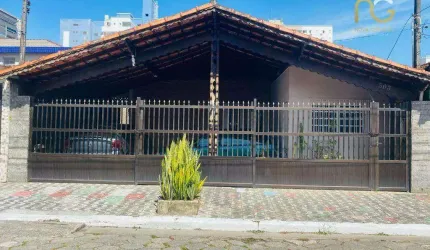 Casa com 3 dormitórios à venda, 145 m² por R$ 690.000,00 - Vila Guilhermina - Praia Grande/SP