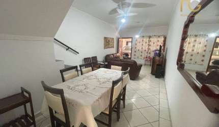 Casa com 3 dormitórios à venda, 179 m² por R$ 760.000,00 - Vila Guilhermina - Praia Grande/SP
