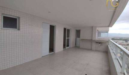 Apartamento com 3 dormitórios à venda, 127 m² por R$ 720.000,00 - Aviação - Praia Grande/SP