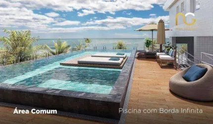 Apartamento com 1 dormitório à venda, 50 m² por R$ 339.000,00 - Vilamar - Praia Grande/SP