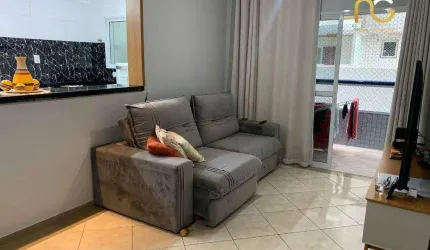 Apartamento com 2 dormitórios à venda, 83 m² por R$ 470.000,00 - Vila Guilhermina - Praia Grande/SP