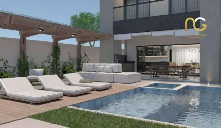 Casa com 3 dormitórios à venda, 230 m² por R$ 2.400.000,00 - Mirim - Praia Grande/SP