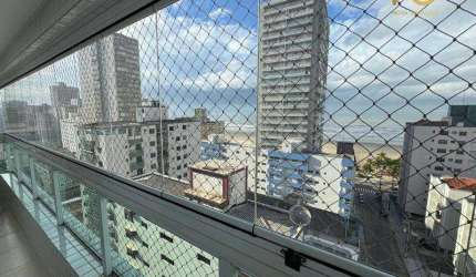 Apartamento com 3 dormitórios à venda, 108 m² por R$ 960.000,00 - Aviação - Praia Grande/SP