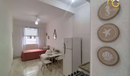 Kitnet com 1 dormitório à venda, 32 m² por R$ 210.000,00 - Aviação - Praia Grande/SP