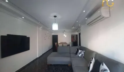 Apartamento à venda, 126 m² por R$ 580.000,00 - Tupi - Praia Grande/SP