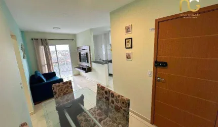 Apartamento com 2 dormitórios à venda, 67 m² por R$ 420.000,00 - balneario maracanã - Praia Grande/SP