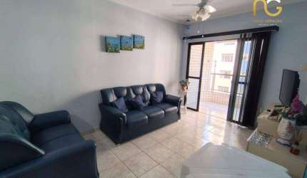 Apartamento 2 dormitórios,sacada vista mar Guilhermina  R$ 480.000,00uite