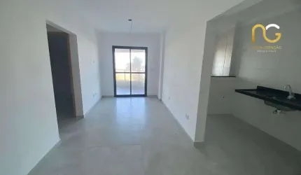 Apartamento com 2 dormitórios à venda, 53 m² por R$ 410.000,00 - Balneário Pires - Praia Grande/SP