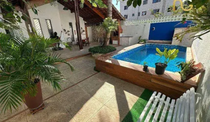 Sobrado à venda, 203 m² por R$ 1.100.000,00 - Aviação - Praia Grande/SP